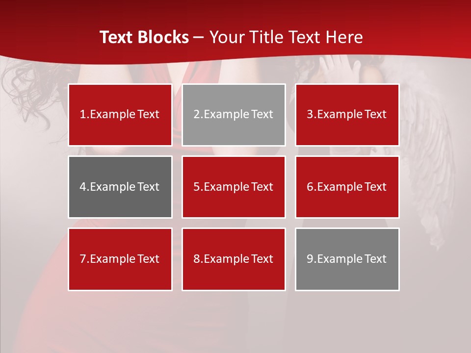 Caucasian Tricks Faith PowerPoint Template