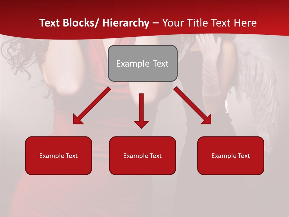 Caucasian Tricks Faith PowerPoint Template