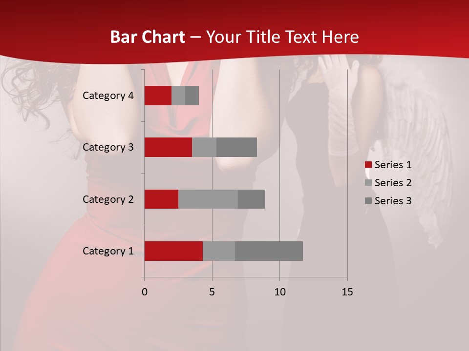 Caucasian Tricks Faith PowerPoint Template