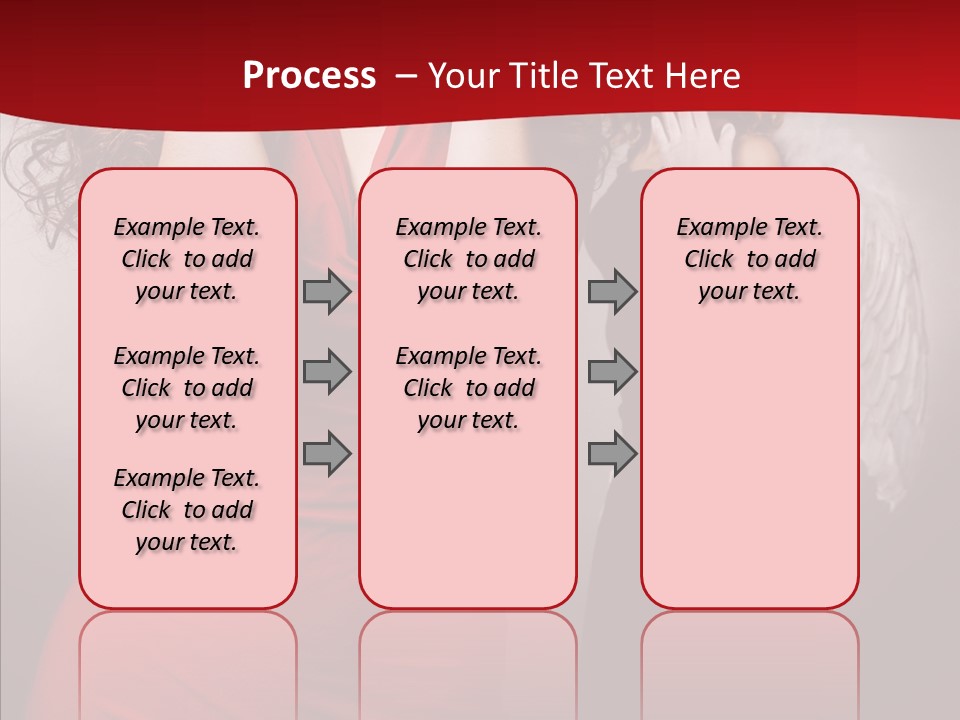 Caucasian Tricks Faith PowerPoint Template