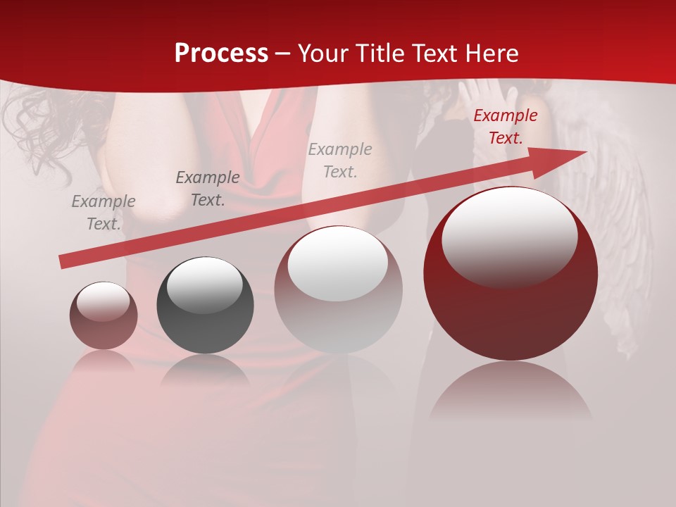 Caucasian Tricks Faith PowerPoint Template