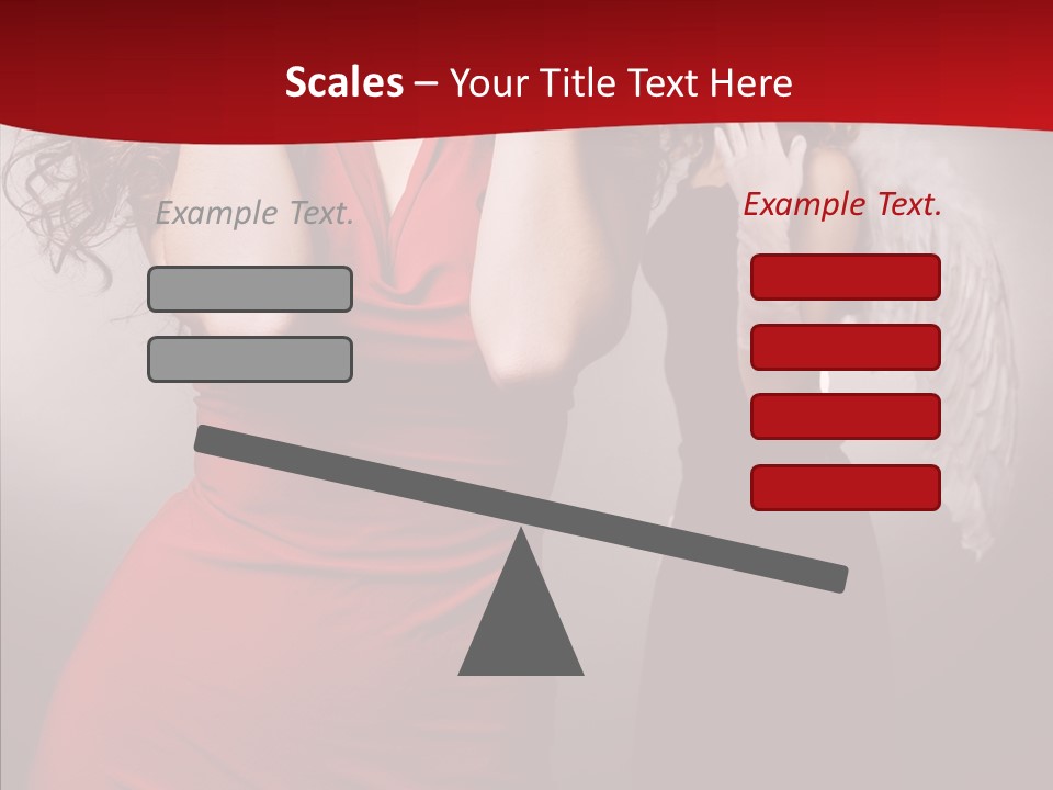 Caucasian Tricks Faith PowerPoint Template