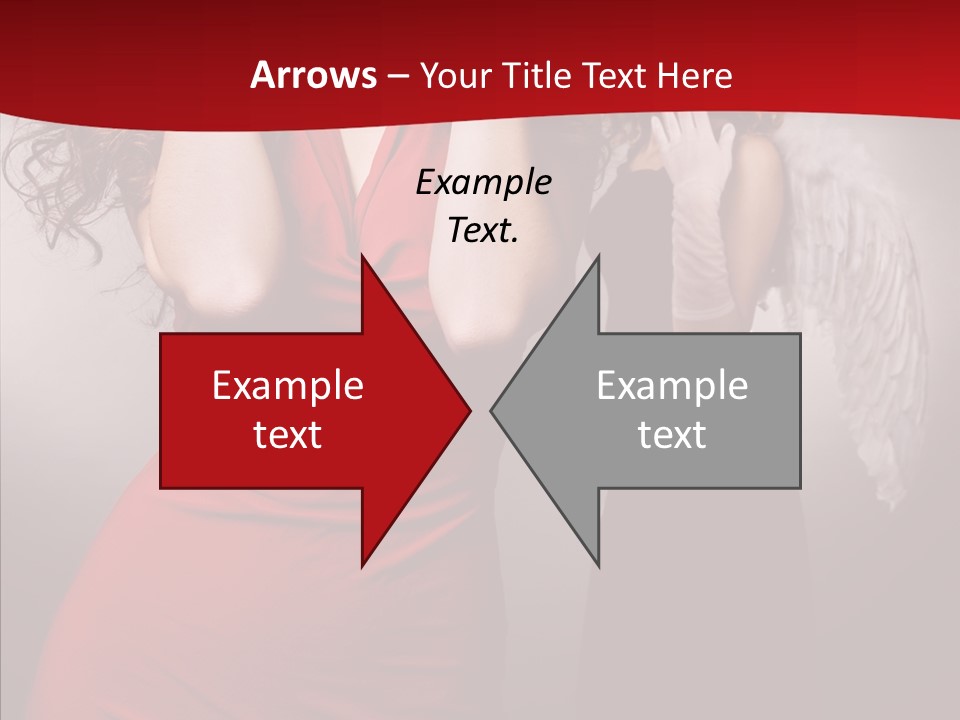 Caucasian Tricks Faith PowerPoint Template