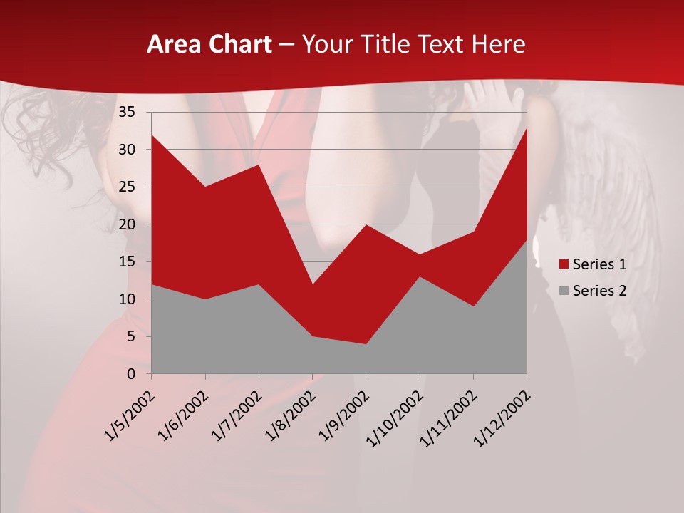 Caucasian Tricks Faith PowerPoint Template