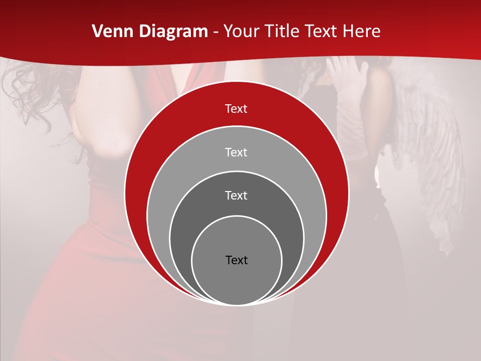 Caucasian Tricks Faith PowerPoint Template