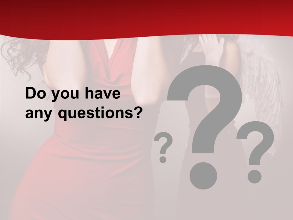 Caucasian Tricks Faith PowerPoint Template