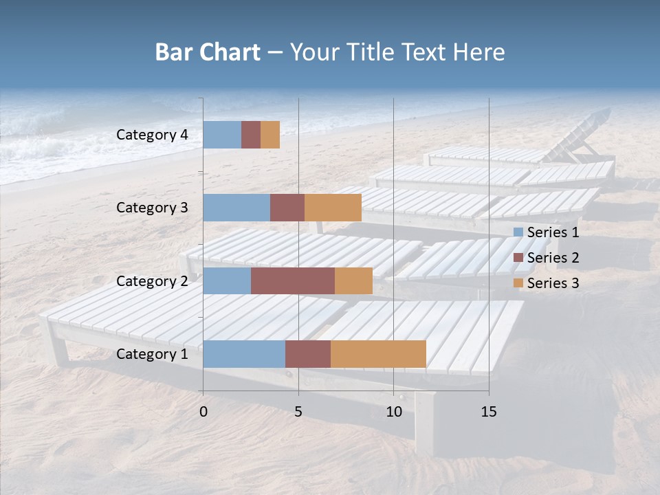 Off Season Sand Chair PowerPoint Template