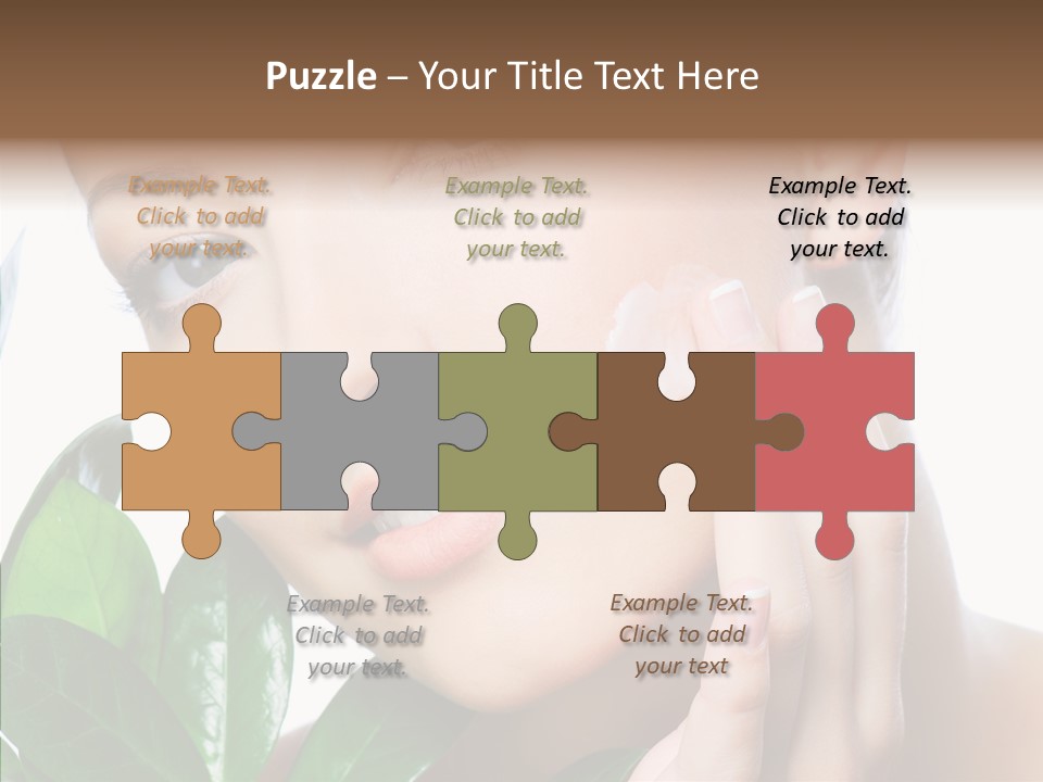 Moisturizer Freshness Healthcare PowerPoint Template