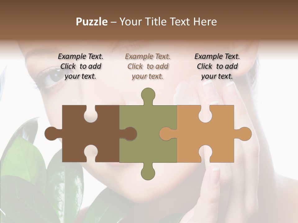 Moisturizer Freshness Healthcare PowerPoint Template