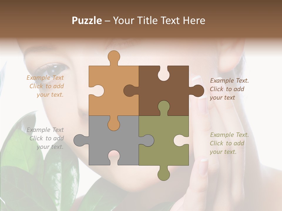 Moisturizer Freshness Healthcare PowerPoint Template