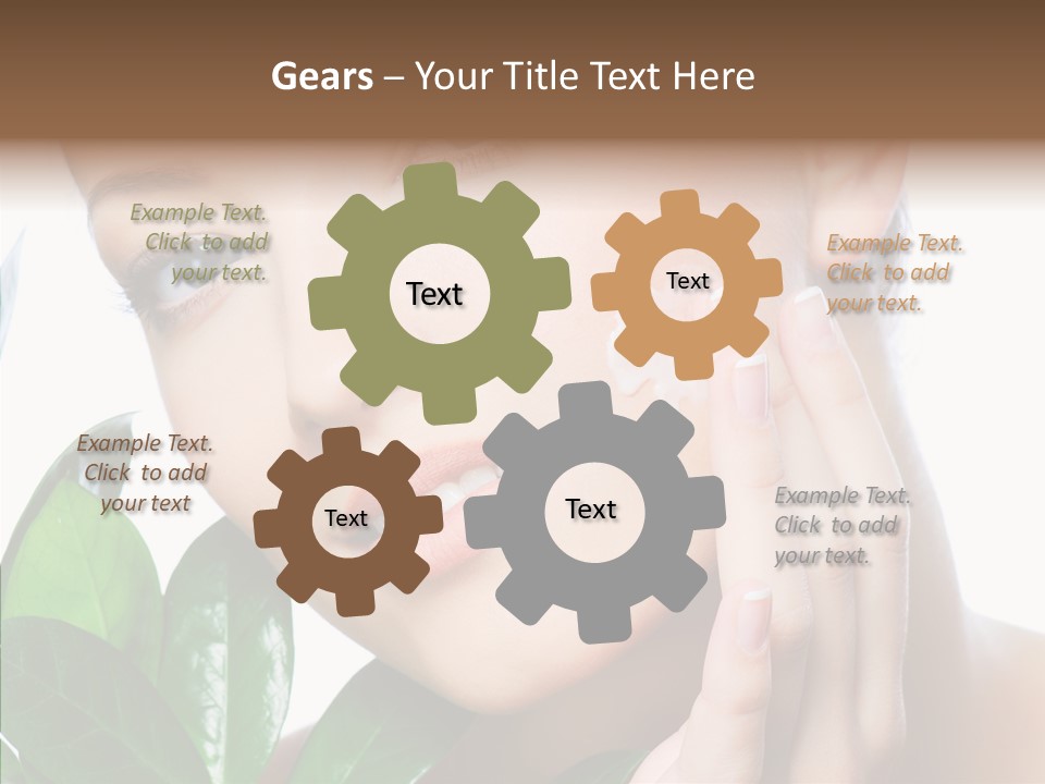 Moisturizer Freshness Healthcare PowerPoint Template