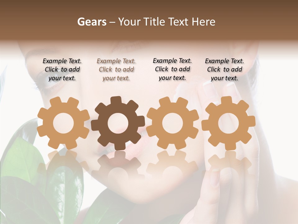 Moisturizer Freshness Healthcare PowerPoint Template