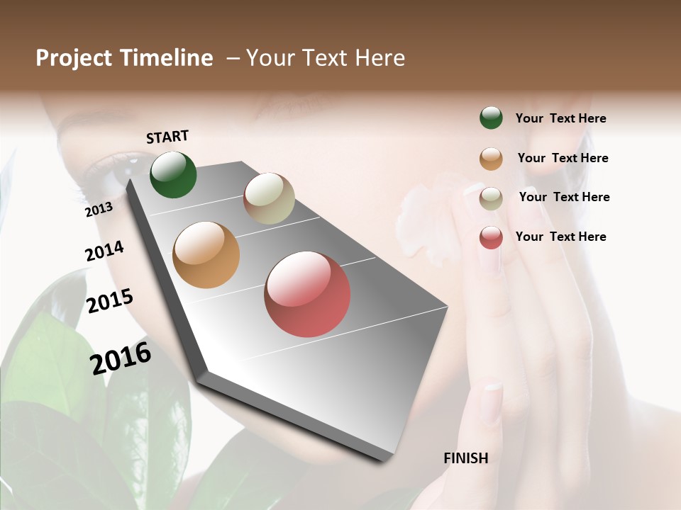 Moisturizer Freshness Healthcare PowerPoint Template