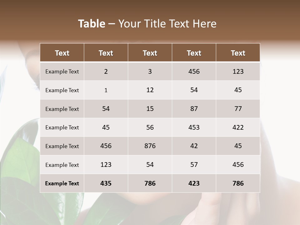 Moisturizer Freshness Healthcare PowerPoint Template