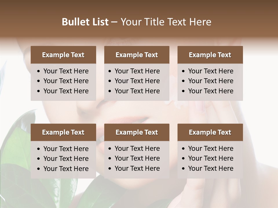 Moisturizer Freshness Healthcare PowerPoint Template