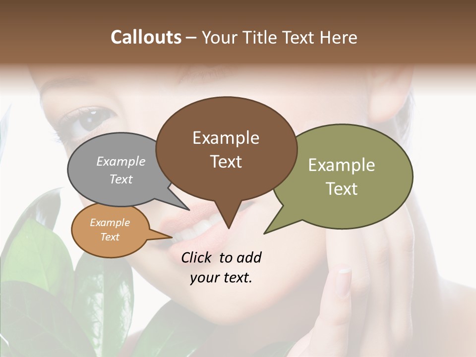 Moisturizer Freshness Healthcare PowerPoint Template
