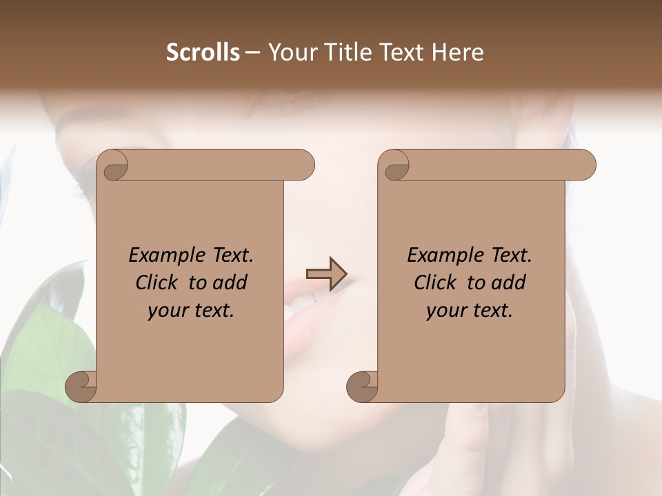 Moisturizer Freshness Healthcare PowerPoint Template