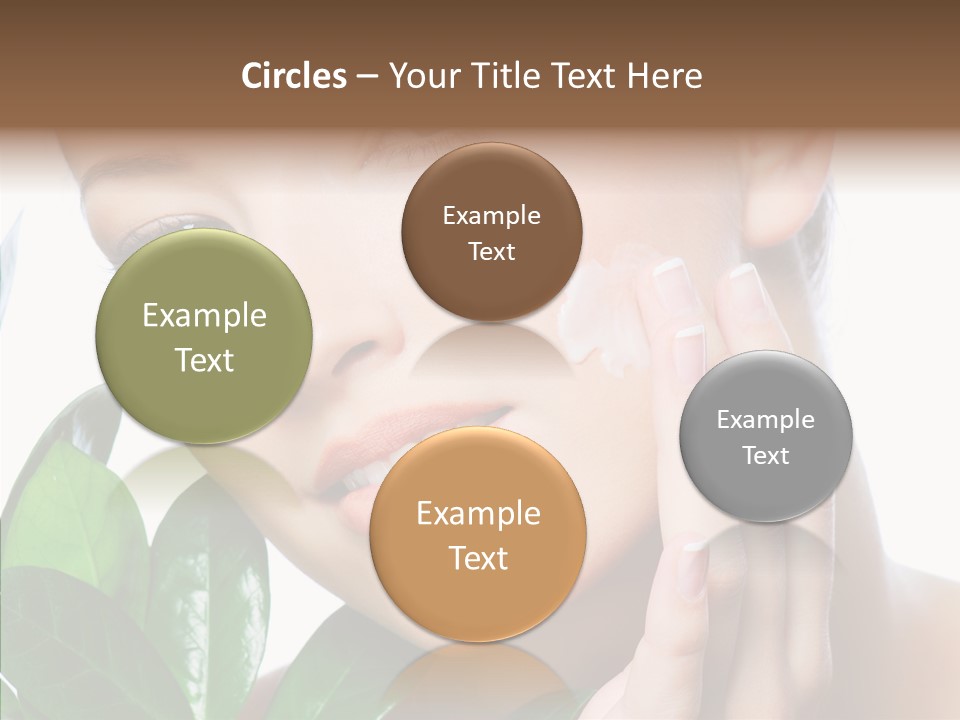 Moisturizer Freshness Healthcare PowerPoint Template