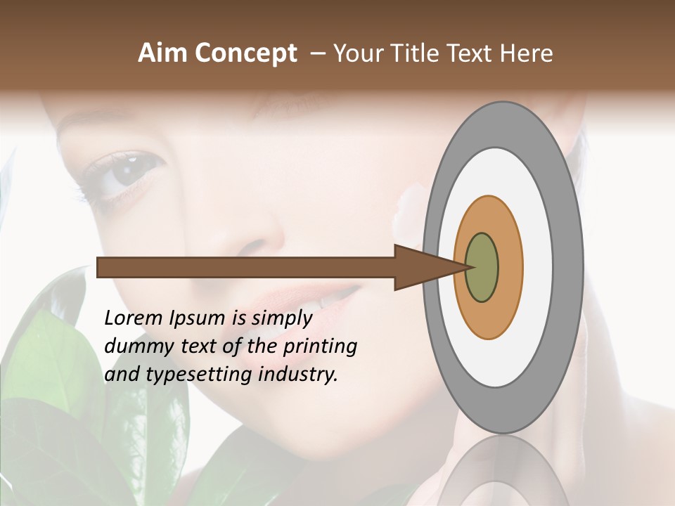 Moisturizer Freshness Healthcare PowerPoint Template