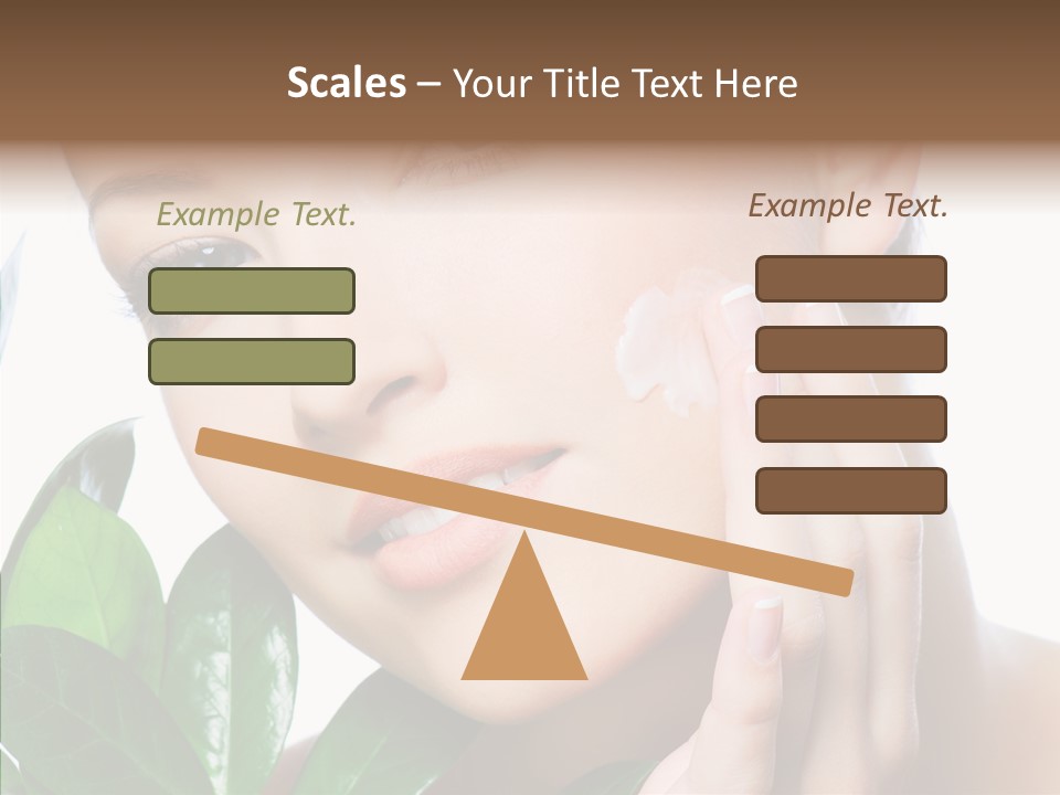 Moisturizer Freshness Healthcare PowerPoint Template