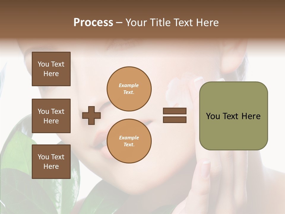 Moisturizer Freshness Healthcare PowerPoint Template