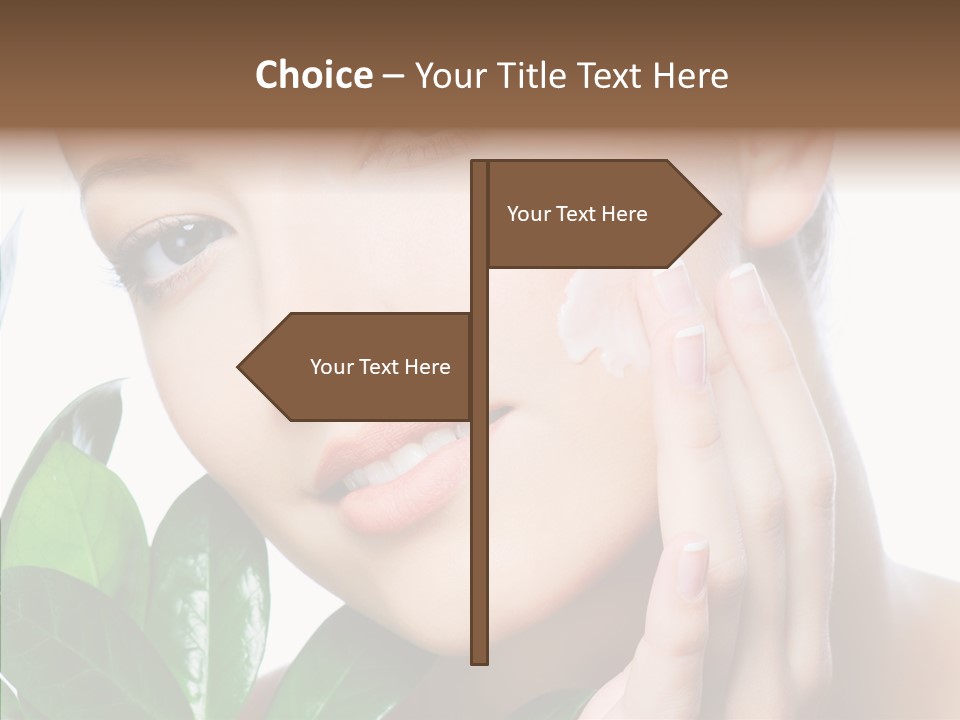 Moisturizer Freshness Healthcare PowerPoint Template