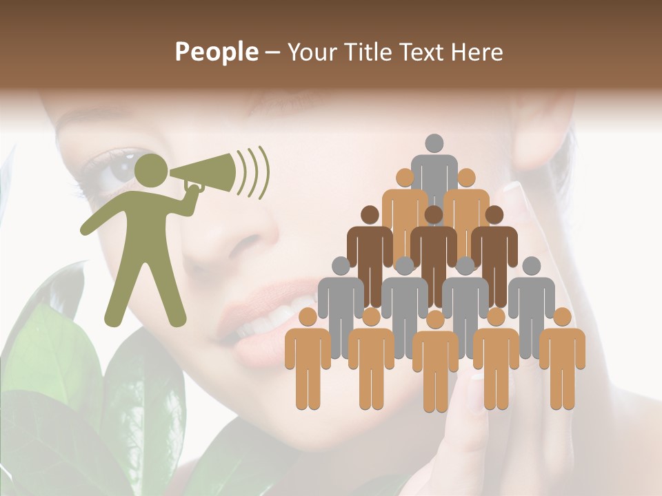 Moisturizer Freshness Healthcare PowerPoint Template