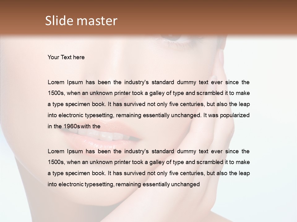 Beautiful Fresh Young PowerPoint Template