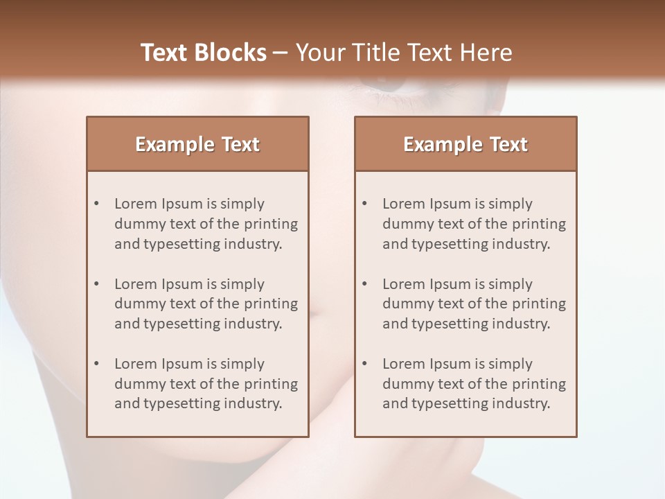 Beautiful Fresh Young PowerPoint Template