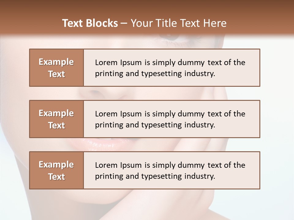 Beautiful Fresh Young PowerPoint Template