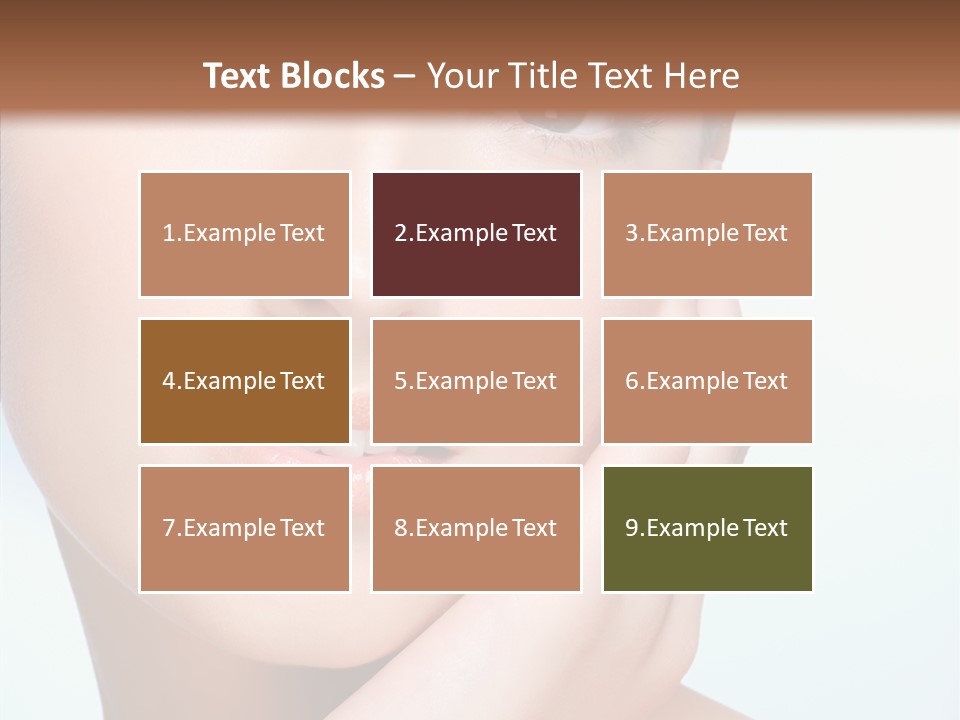 Beautiful Fresh Young PowerPoint Template