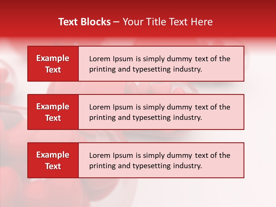 Medicament Care Close Up PowerPoint Template
