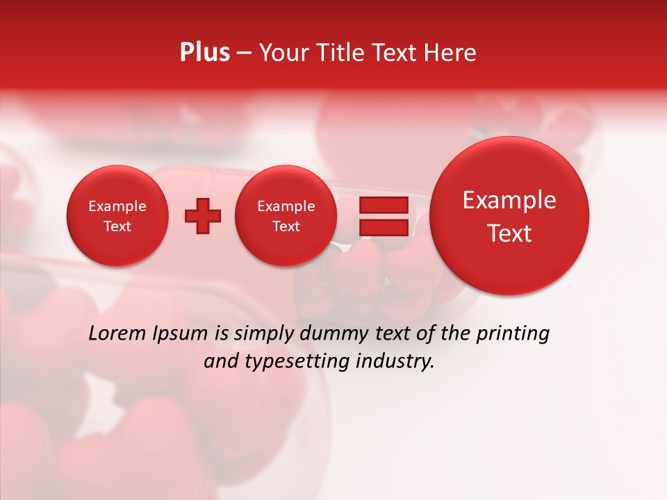 Medicament Care Close Up PowerPoint Template