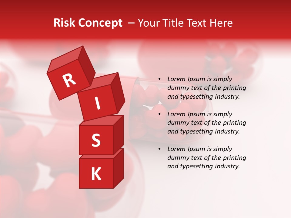 Medicament Care Close Up PowerPoint Template