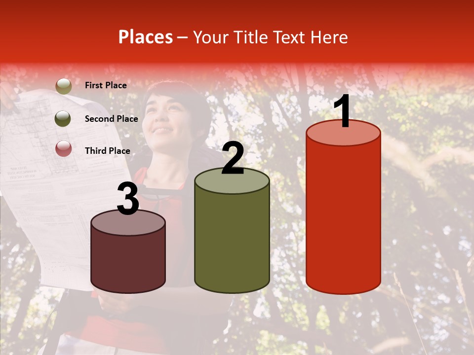 Backpack Recreation Healthy PowerPoint Template