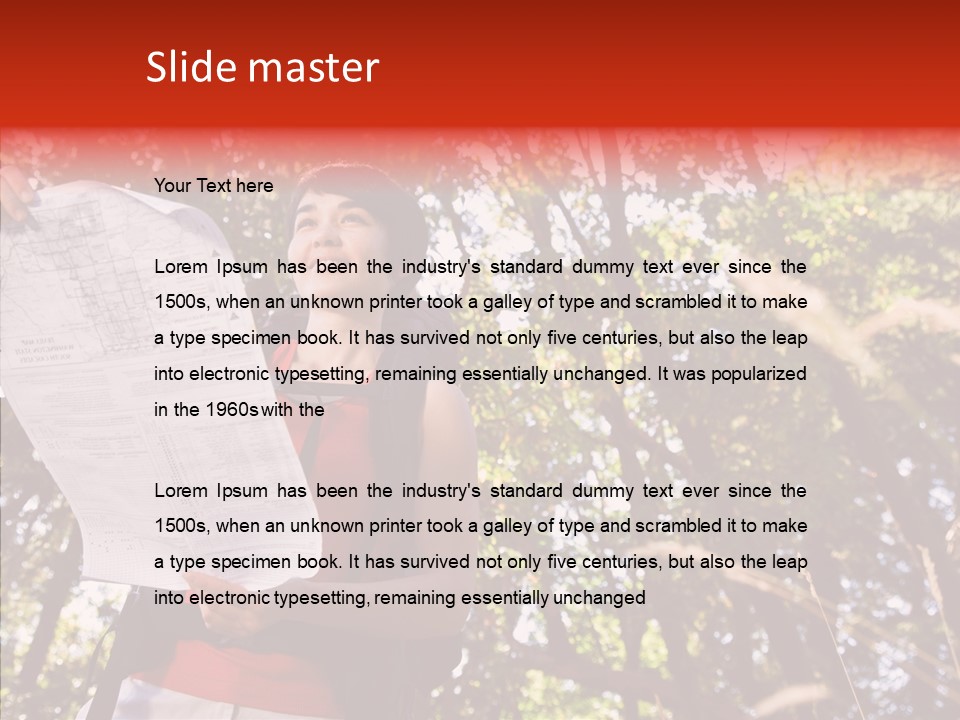 Backpack Recreation Healthy PowerPoint Template