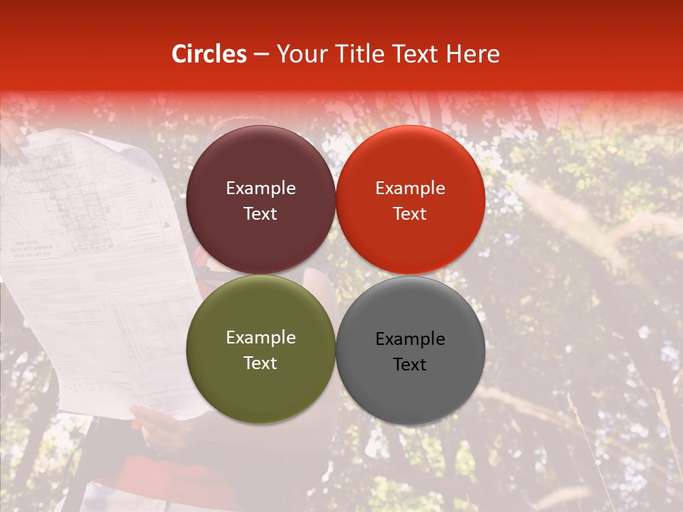 Backpack Recreation Healthy PowerPoint Template