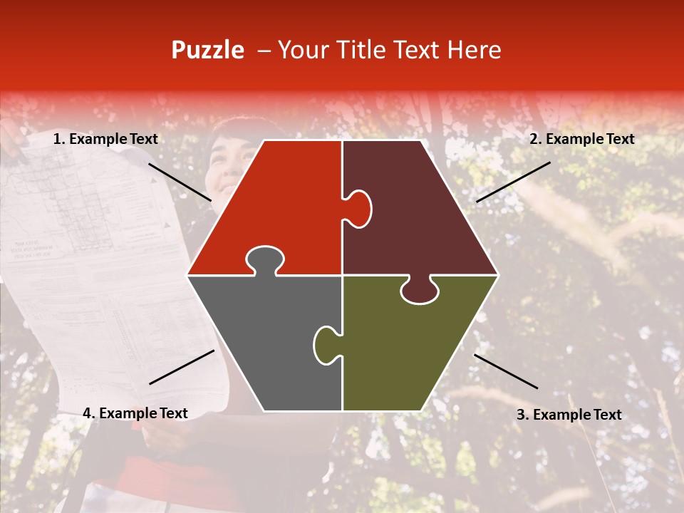 Backpack Recreation Healthy PowerPoint Template