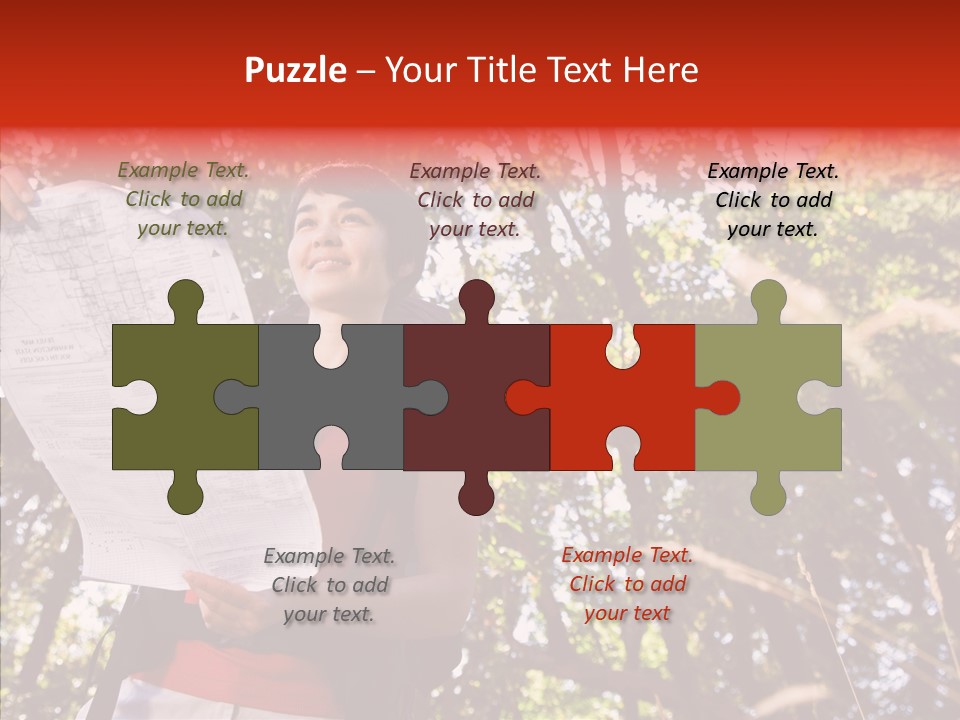 Backpack Recreation Healthy PowerPoint Template