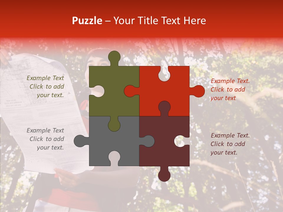 Backpack Recreation Healthy PowerPoint Template