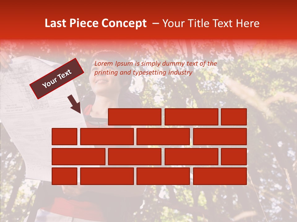 Backpack Recreation Healthy PowerPoint Template