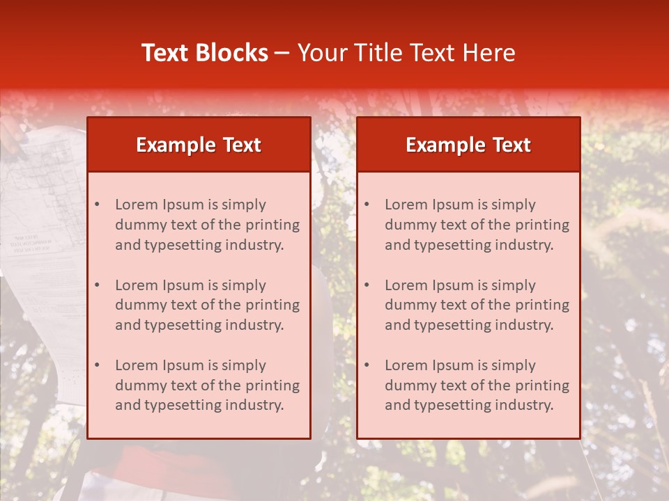 Backpack Recreation Healthy PowerPoint Template