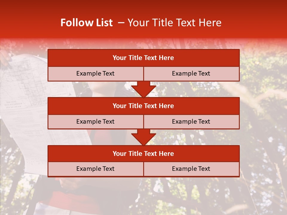 Backpack Recreation Healthy PowerPoint Template