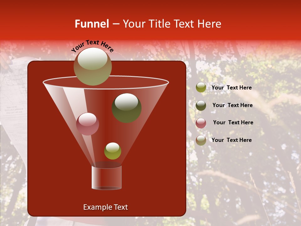 Backpack Recreation Healthy PowerPoint Template