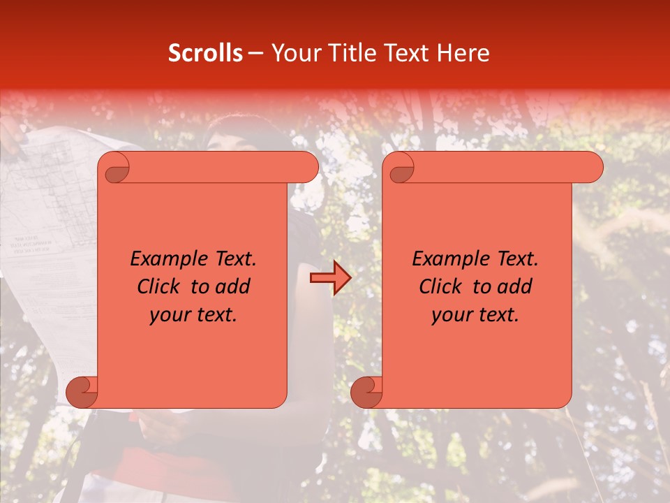 Backpack Recreation Healthy PowerPoint Template