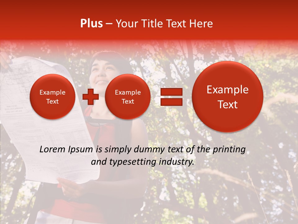Backpack Recreation Healthy PowerPoint Template
