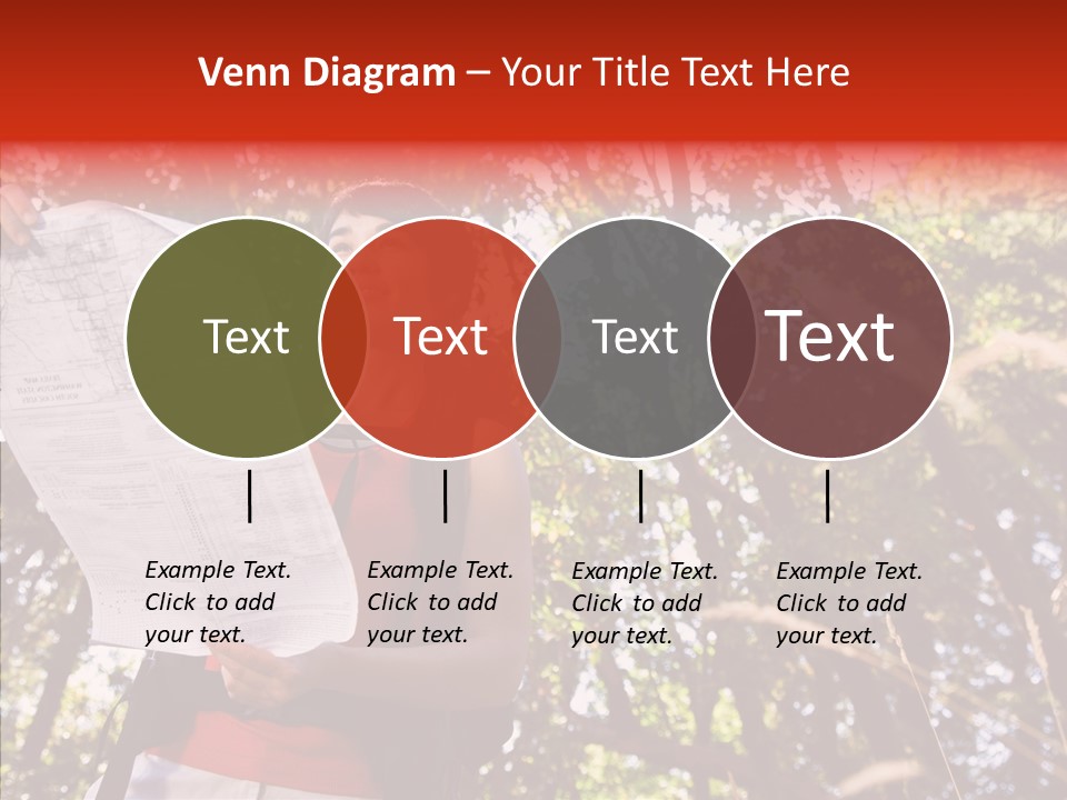 Backpack Recreation Healthy PowerPoint Template