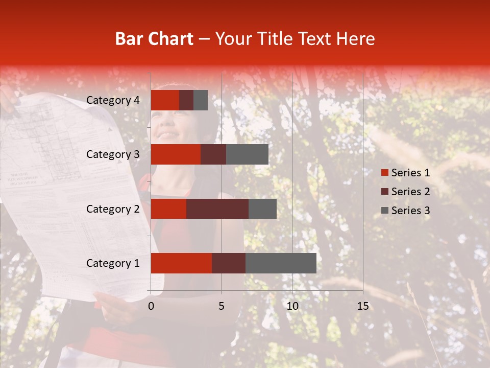 Backpack Recreation Healthy PowerPoint Template