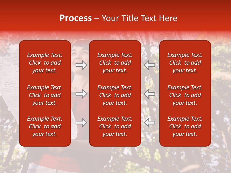 Backpack Recreation Healthy PowerPoint Template