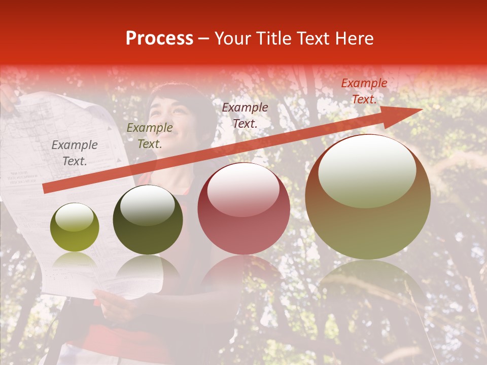 Backpack Recreation Healthy PowerPoint Template